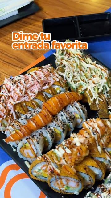 Roll de sushi SOKY, primer plano